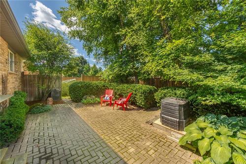 Rear yard patio - 190 Annabelle Street, Hamilton, ON - Outdoor