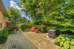 Rear yard patio - 