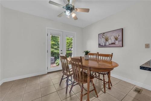 Easy access to back yard - 190 Annabelle Street, Hamilton, ON - Indoor Photo Showing Dining Room