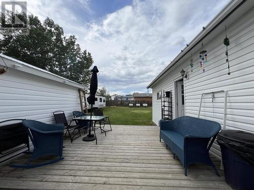 5307 43 Street, Fort Nelson, BC - Outdoor With Deck Patio Veranda With Exterior