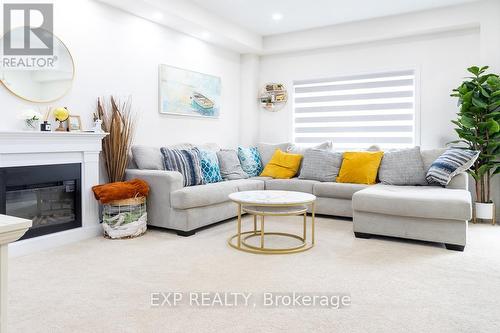 8 Poole Street W, Brantford, ON - Indoor Photo Showing Living Room With Fireplace