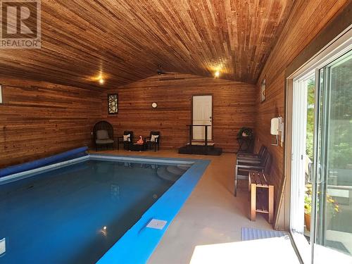 429 3Rd Avenue, Keremeos, BC - Indoor Photo Showing Other Room With In Ground Pool