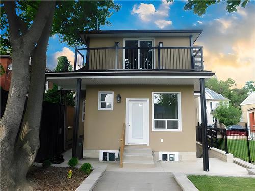 8 Harvey Street, Hamilton, ON - Outdoor With Balcony With Facade