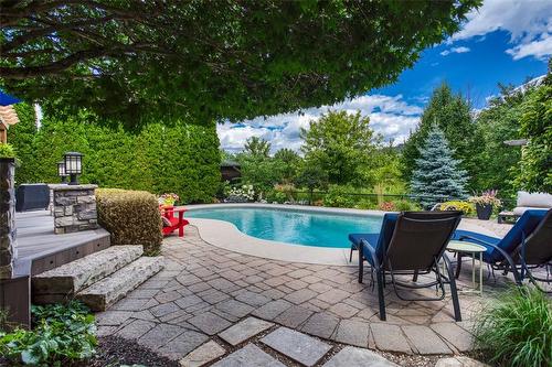 2185 Meadowland Drive, Oakville, ON - Outdoor With In Ground Pool With Backyard