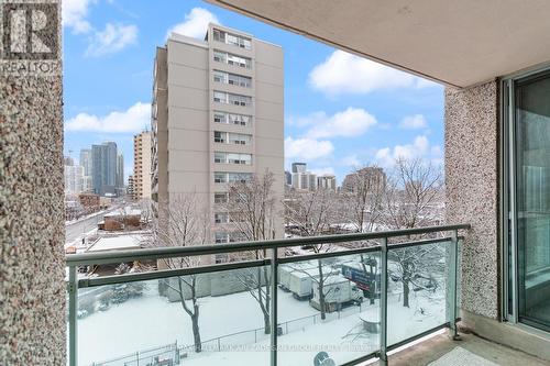 #611 - 398 Eglinton Avenue E, Toronto (Mount Pleasant East), ON - Outdoor With Balcony