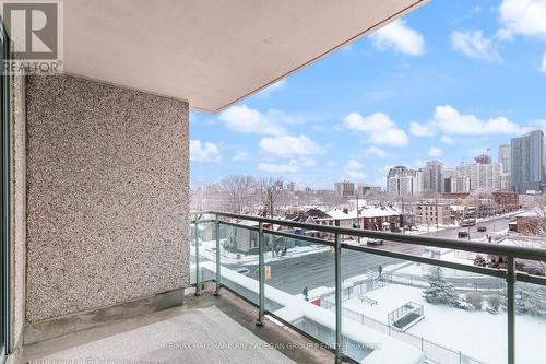 #611 - 398 Eglinton Avenue E, Toronto (Mount Pleasant East), ON - Outdoor With Balcony With View With Exterior