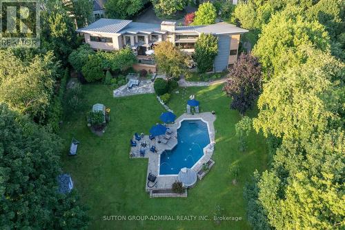 27 Elm Ridge Acres Road, Markham (Thornhill), ON - Outdoor With In Ground Pool With View