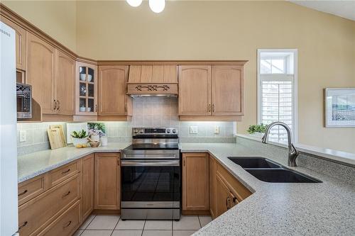 2278 Turnberry Road|Unit #13, Burlington, ON - Indoor Photo Showing Kitchen With Double Sink