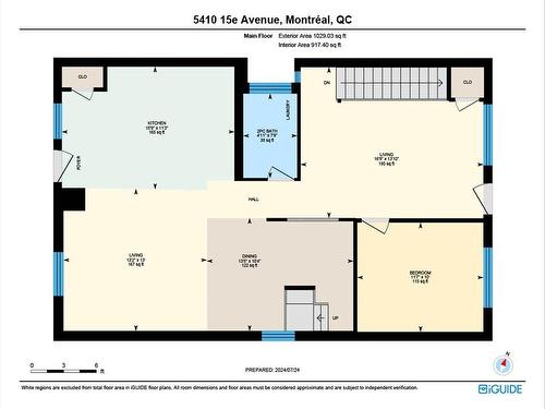 Plan (croquis) - 5410 15E Avenue, Montréal (Rosemont/La Petite-Patrie), QC - Other