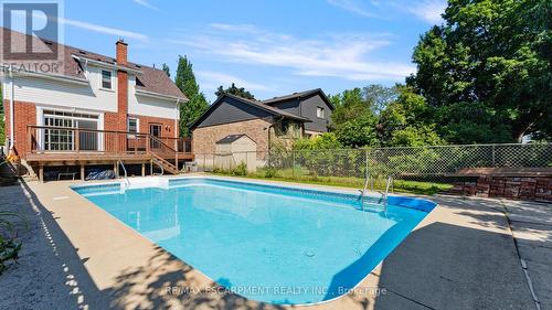 17 Echo Villa Avenue, Brantford, ON - Outdoor With In Ground Pool With Deck Patio Veranda