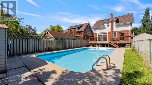 17 Echo Villa Avenue, Brantford, ON - Outdoor With In Ground Pool With Deck Patio Veranda