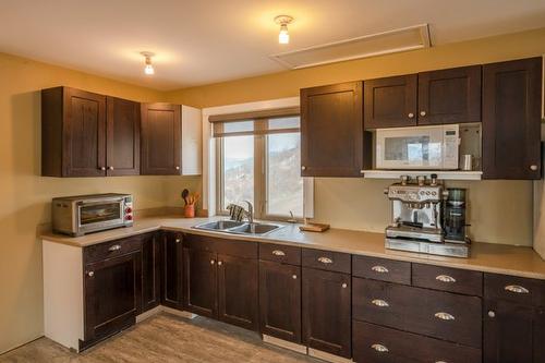 3700 Partridge Road, Naramata, BC - Indoor Photo Showing Kitchen With Double Sink