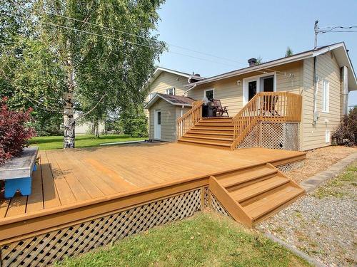 Terrasse - 486 Route 386 O., Landrienne, QC - Outdoor With Deck Patio Veranda With Exterior