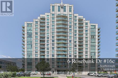 16C - 6 Rosebank Drive, Toronto, ON - Outdoor With Facade