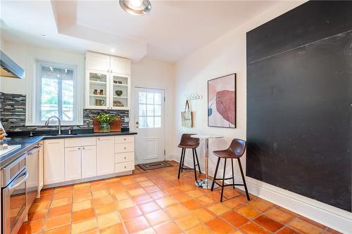 24 Bruce Street, Hamilton, ON - Indoor Photo Showing Kitchen With Double Sink