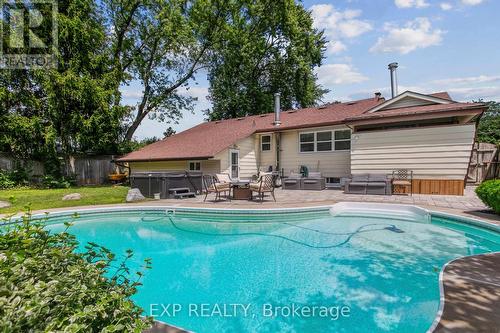 148 Boxley Road, Burlington, ON - Outdoor With In Ground Pool With Backyard