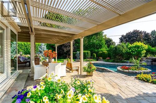 4014 Lantern Lane, Burlington (Shoreacres), ON - Outdoor With In Ground Pool With Deck Patio Veranda