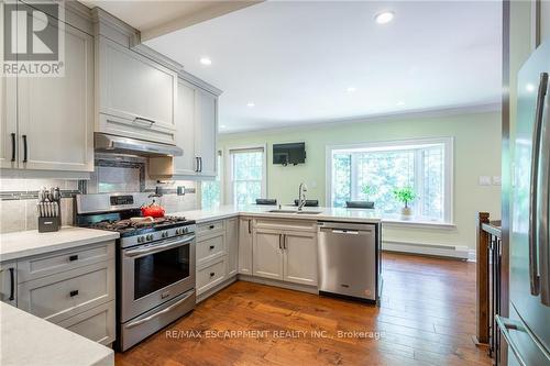 13 Freeman Place, Hamilton (Durand), ON - Indoor Photo Showing Kitchen With Upgraded Kitchen