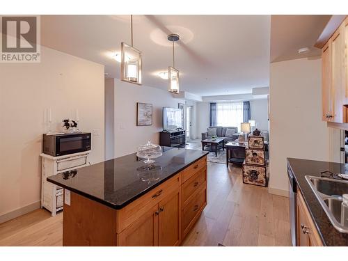 2070 Boucherie Road Unit# 312, West Kelowna, BC - Indoor Photo Showing Kitchen With Double Sink