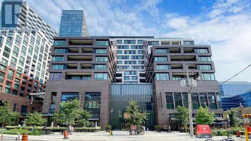 806 - 455 Wellington Street W, Toronto (Waterfront Communities), ON - Outdoor With Balcony With Facade