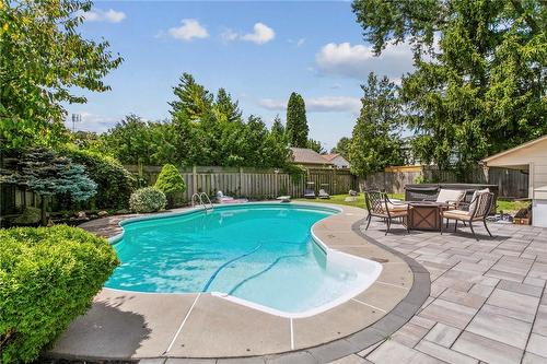 148 Boxley Road, Burlington, ON - Outdoor With In Ground Pool With Backyard