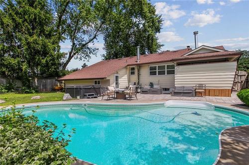 148 Boxley Road, Burlington, ON - Outdoor With In Ground Pool With Backyard