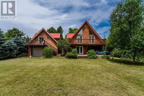 9 Philpark Road, Tiny, ON - Outdoor With Deck Patio Veranda With Facade