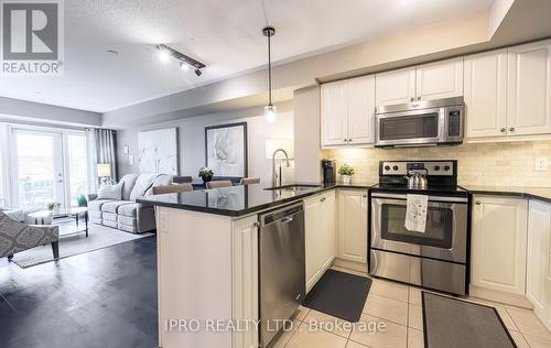 102 - 1045 Nadalin Heights, Milton (Willmott), ON - Indoor Photo Showing Kitchen With Stainless Steel Kitchen With Upgraded Kitchen