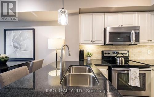 102 - 1045 Nadalin Heights, Milton (Willmott), ON - Indoor Photo Showing Kitchen With Stainless Steel Kitchen With Double Sink With Upgraded Kitchen