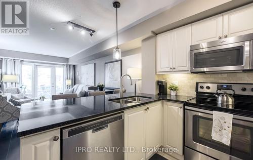 102 - 1045 Nadalin Heights, Milton (Willmott), ON - Indoor Photo Showing Kitchen With Stainless Steel Kitchen With Double Sink With Upgraded Kitchen