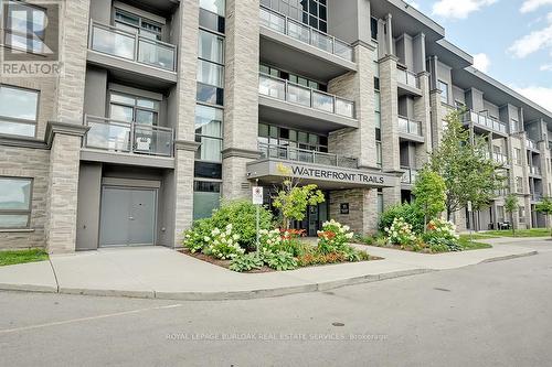 232 - 35 Southshore Crescent, Hamilton (Stoney Creek), ON - Outdoor With Balcony With Facade