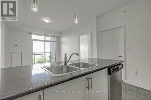 232 - 35 Southshore Crescent, Hamilton (Stoney Creek), ON - Indoor Photo Showing Kitchen With Double Sink