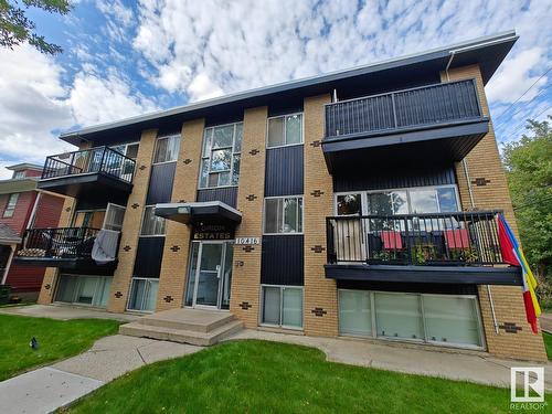 10416 86 Av Nw Nw, Edmonton, AB - Outdoor With Balcony With Facade