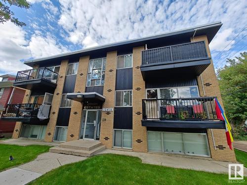 10416 86 Av Nw Nw, Edmonton, AB - Outdoor With Balcony With Facade