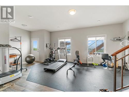 1720 Morrison Road, Kelowna, BC - Indoor Photo Showing Gym Room