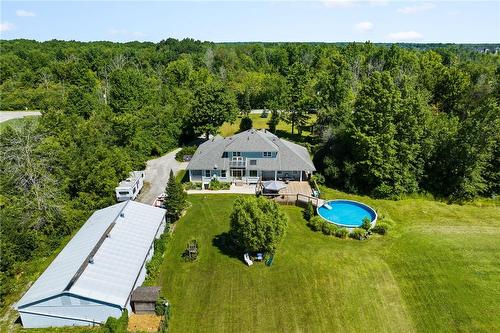 2361 Townline Road, Fort Erie, ON - Outdoor With Above Ground Pool With View