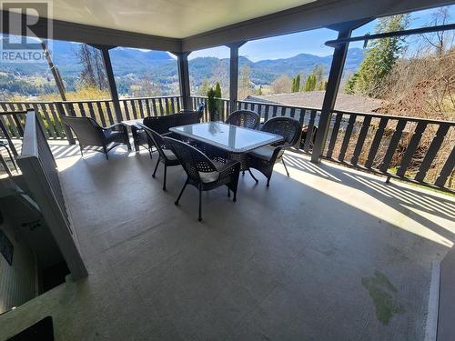 1755 Mountain  Street, Fruitvale, BC - Outdoor With Deck Patio Veranda With Exterior