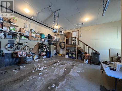 5641 Birch Drive, Fort Nelson, BC - Indoor Photo Showing Garage