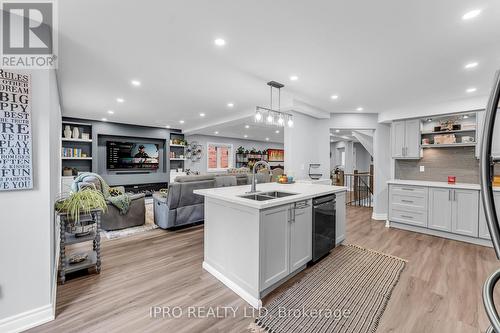 221 Lisa Marie Drive, Orangeville, ON - Indoor Photo Showing Kitchen With Double Sink