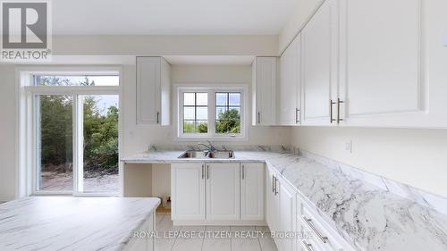 123 Cliff Thompson Crescent, Georgina, ON - Indoor Photo Showing Kitchen With Double Sink