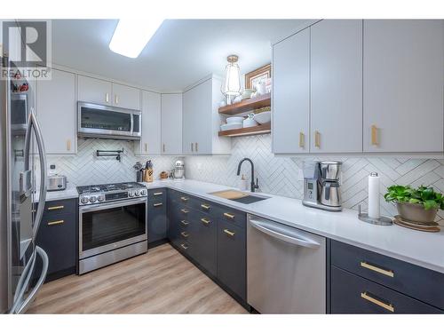 183 Maple Street Unit# 104, Penticton, BC - Indoor Photo Showing Kitchen With Upgraded Kitchen