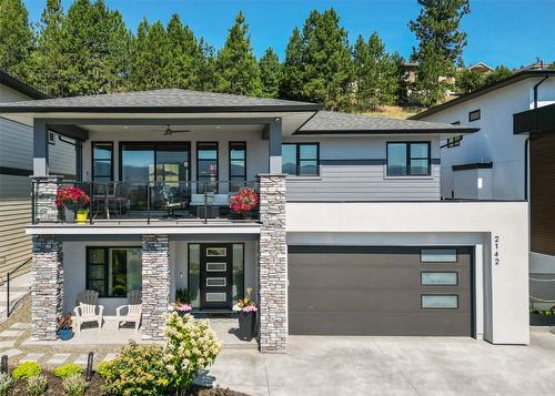 2142 Ensign Quay, West Kelowna, BC - Outdoor With Deck Patio Veranda With Facade