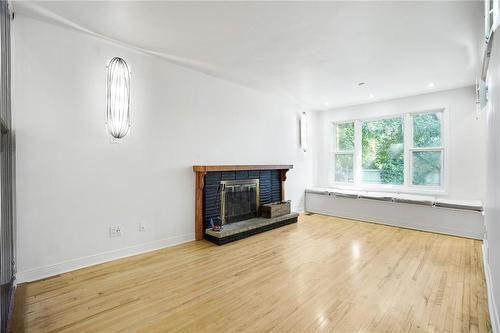 1 Northcliffe Avenue, Dundas, ON - Indoor Photo Showing Other Room With Fireplace