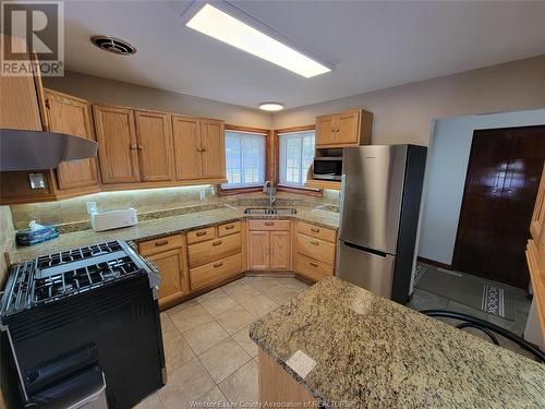 1290 Matthew Brady Boulevard, Windsor, ON - Indoor Photo Showing Kitchen With Double Sink