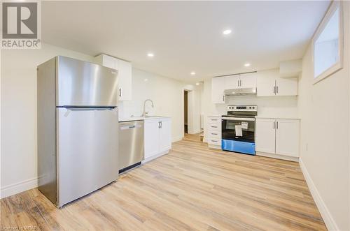 190 Melrose Avenue, Kitchener, ON - Indoor Photo Showing Kitchen With Stainless Steel Kitchen