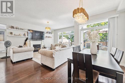 548 Savannah Court, Kingston, ON - Indoor Photo Showing Living Room With Fireplace