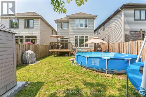 548 Savannah Court, Kingston, ON - Outdoor With Above Ground Pool With Deck Patio Veranda With Exterior