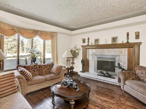 114 Richmond Road, Thunder Bay, ON - Indoor Photo Showing Living Room With Fireplace