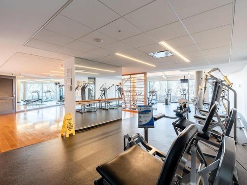 Exercise room - 2007-299 Rue De La Rotonde, Montréal (Verdun/Île-Des-Soeurs), QC - Indoor Photo Showing Gym Room