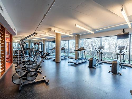 Exercise room - 2007-299 Rue De La Rotonde, Montréal (Verdun/Île-Des-Soeurs), QC - Indoor Photo Showing Gym Room